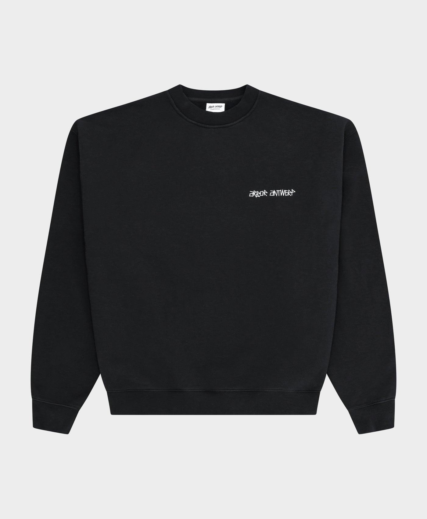 Nine Flowers Crewneck Black
