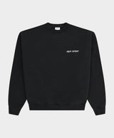 Nine Flowers Crewneck Black
