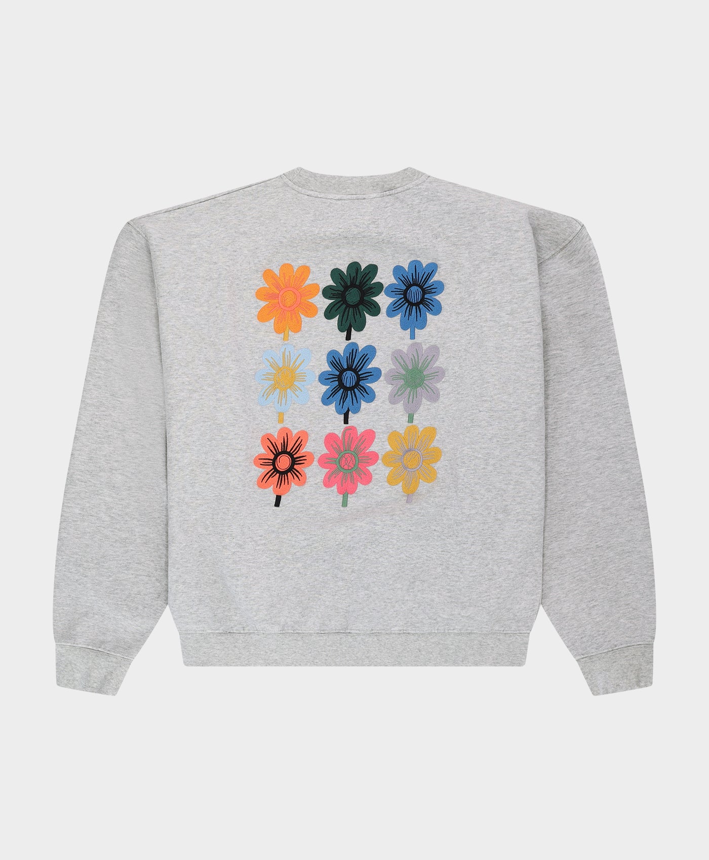 Nine Flowers Crewneck Melange