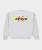 Pixel Flower Crewneck Melange