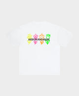 Pixel Flower T-shirt White