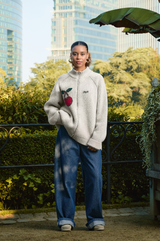 Wool Knitted Jacket Off white