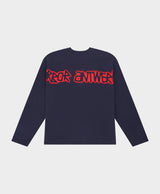 Spray Outline Longsleeve Blue