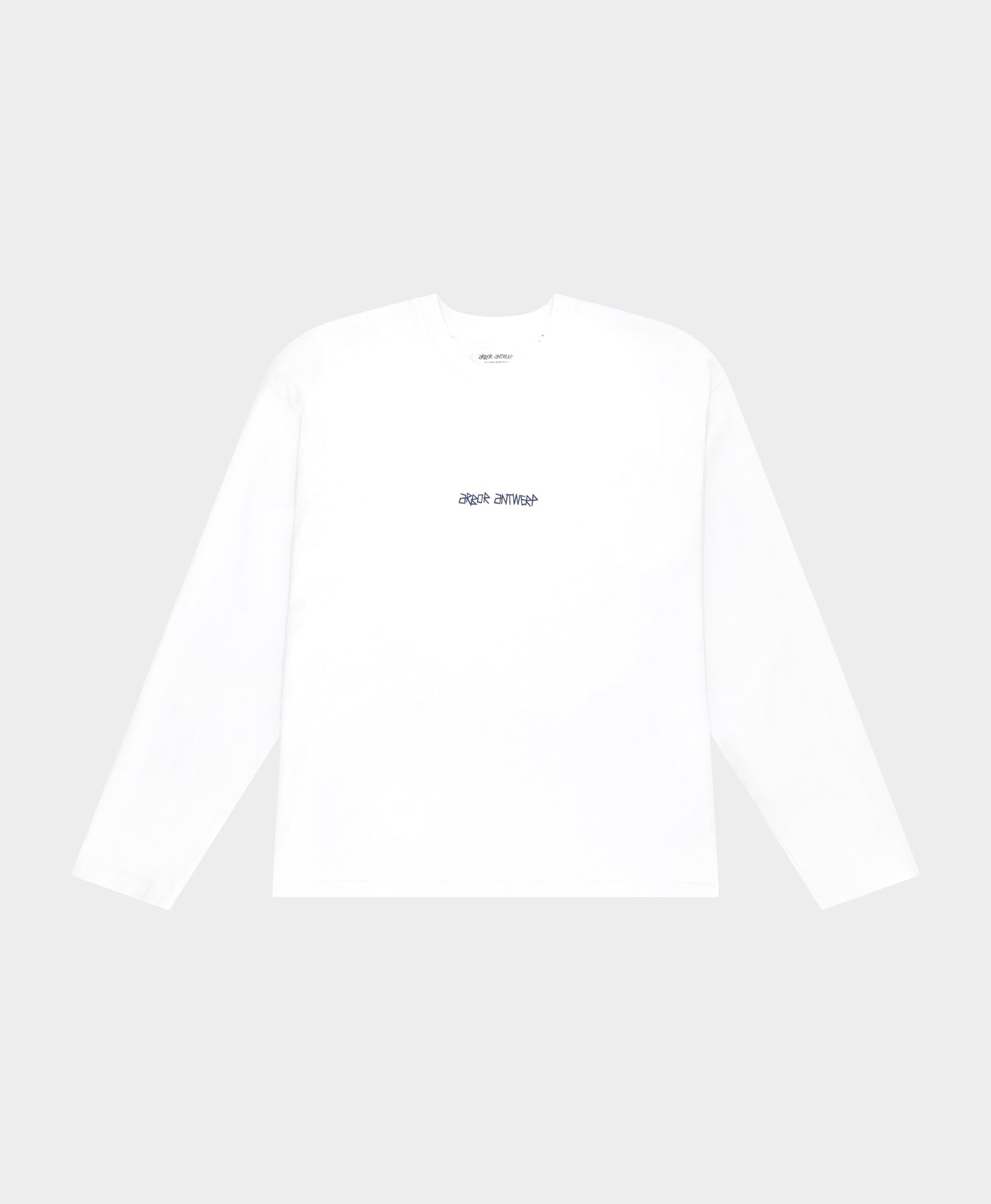 Spray Outline Longsleeve White