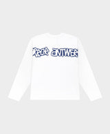 Spray Outline Longsleeve White