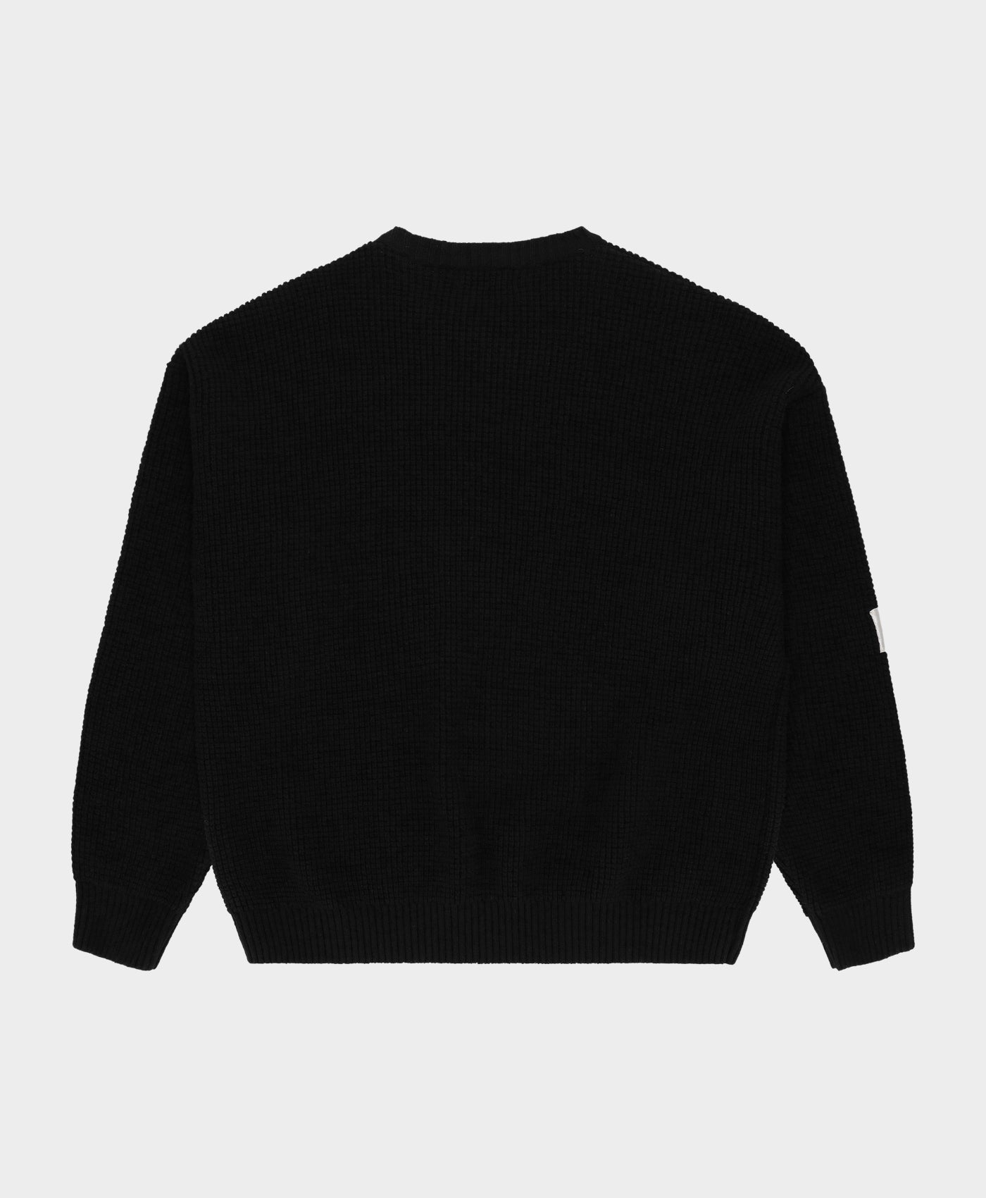 Textured Knit Black