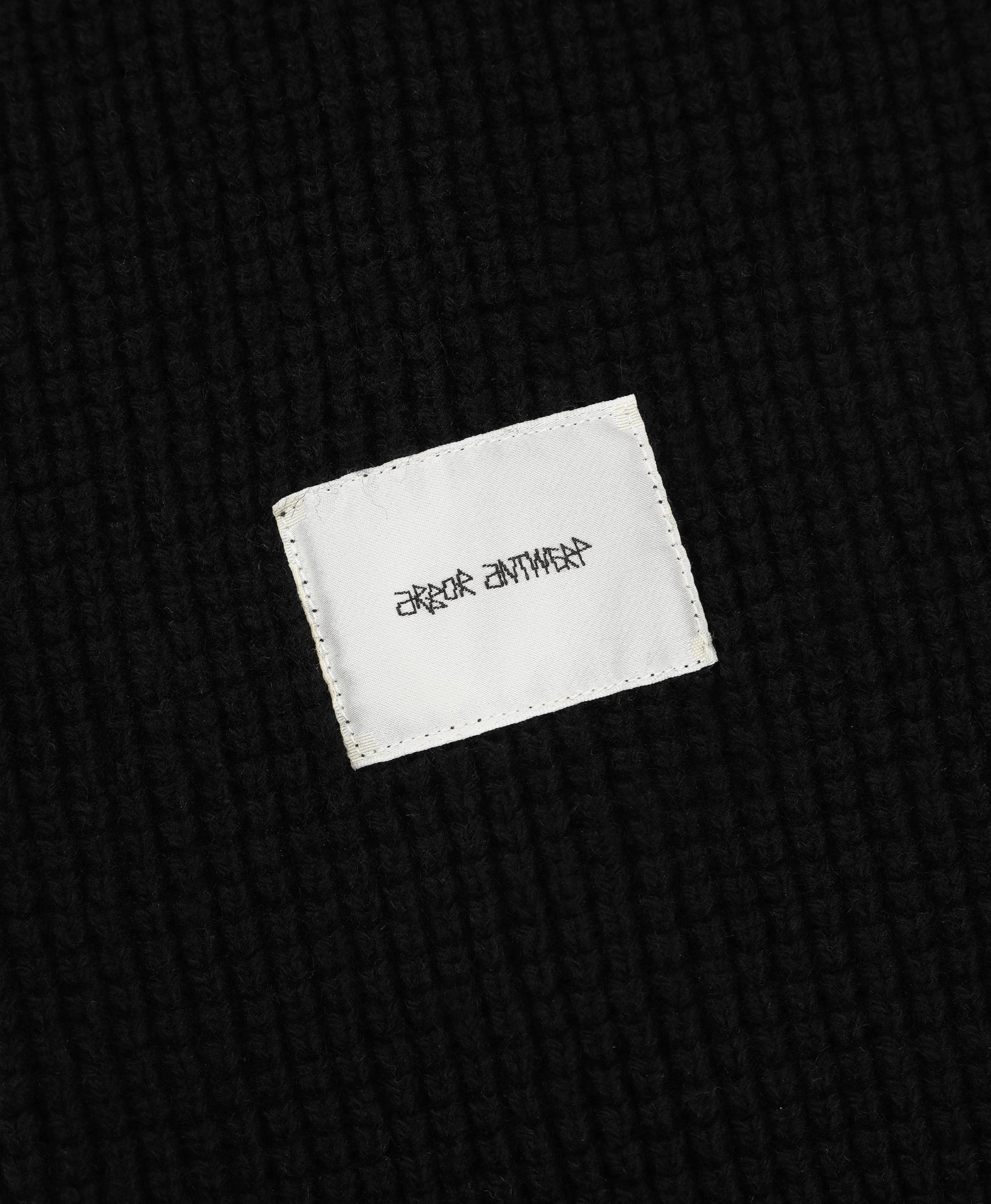 Textured Knit Black
