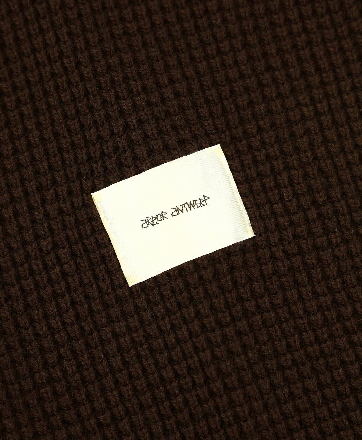 Textured Knit Brown