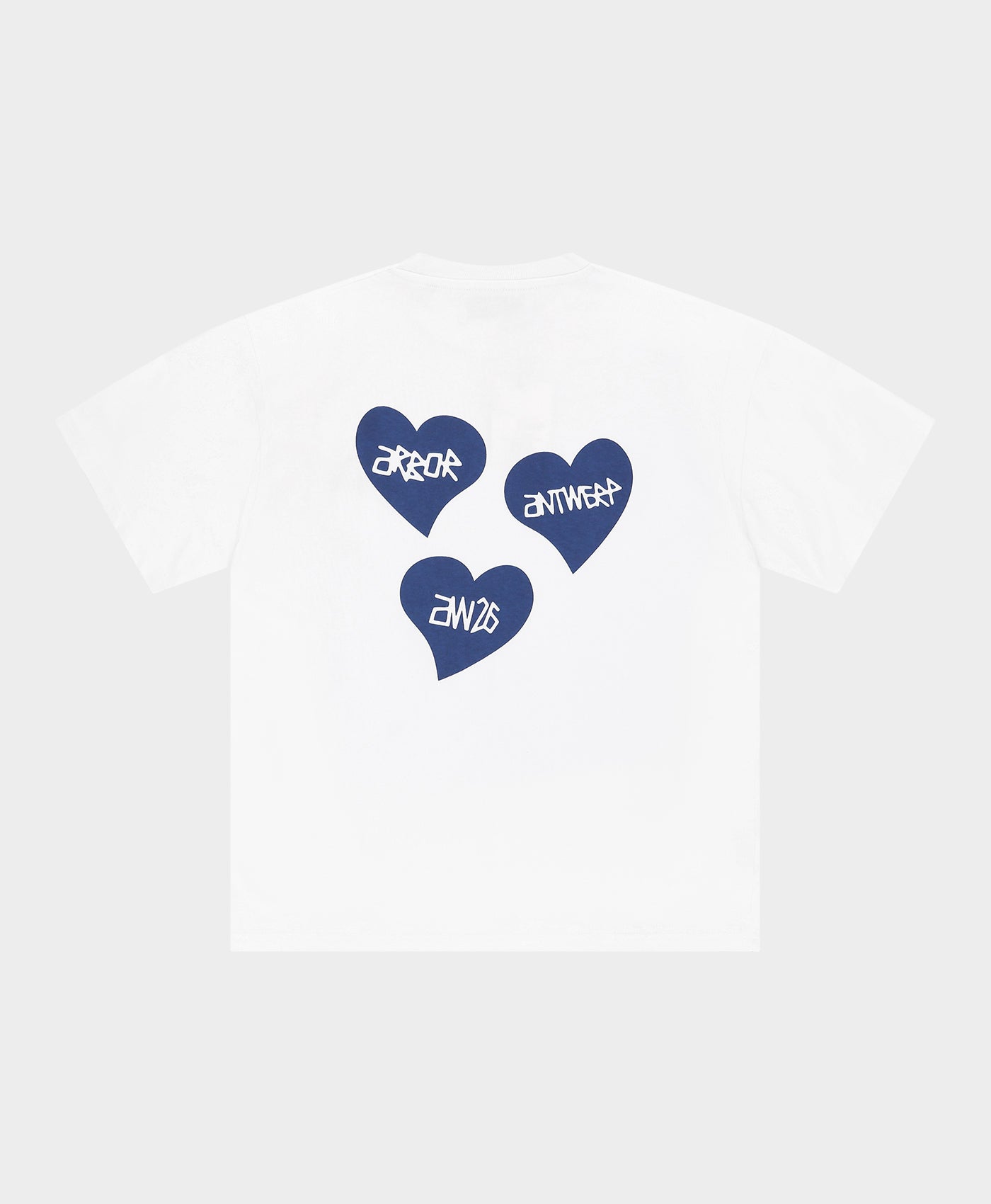 Triple Love T-shirt Blue