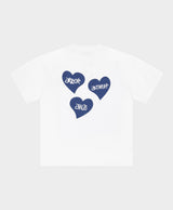 Triple Love T-shirt Blue