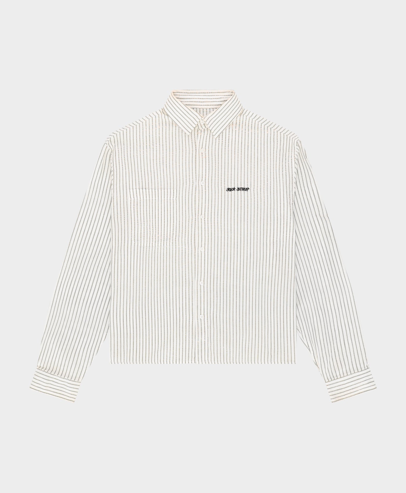 Green Striped Shirt