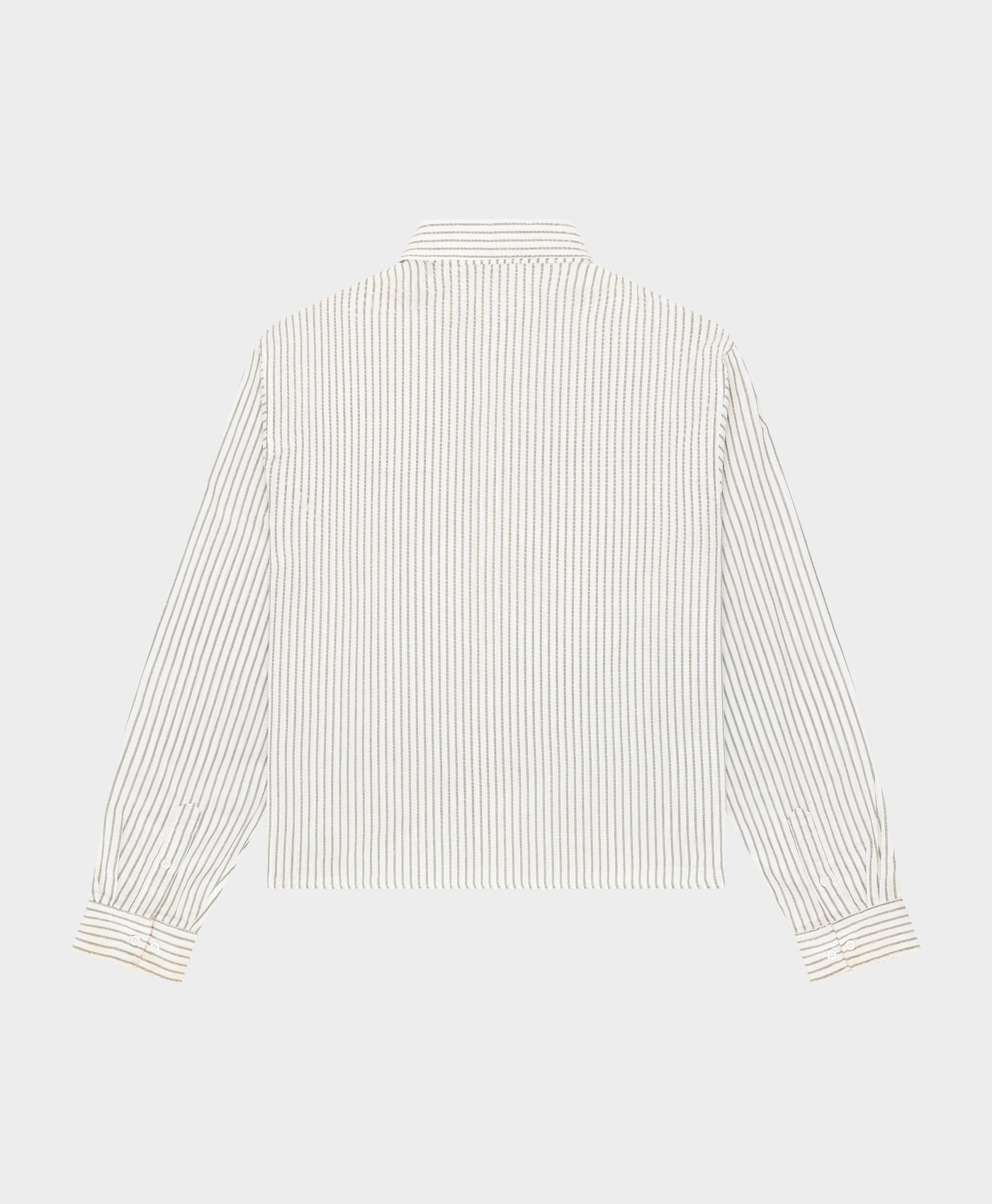 Green Striped Shirt