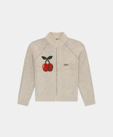 Wool Knitted Jacket Off white