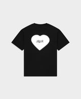 White Faded Heart Shirt