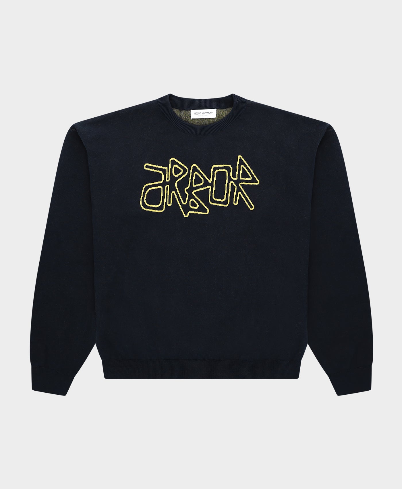 Yellow Logo Knit
