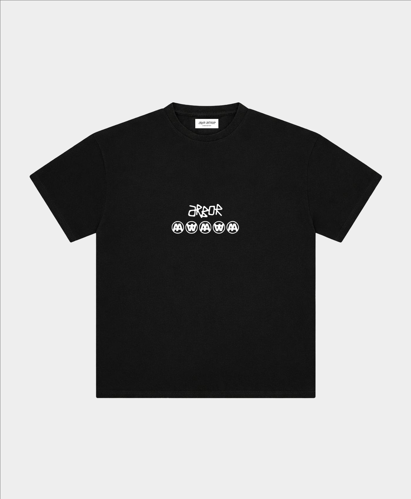 Black AA Arbor Logo T-shirt