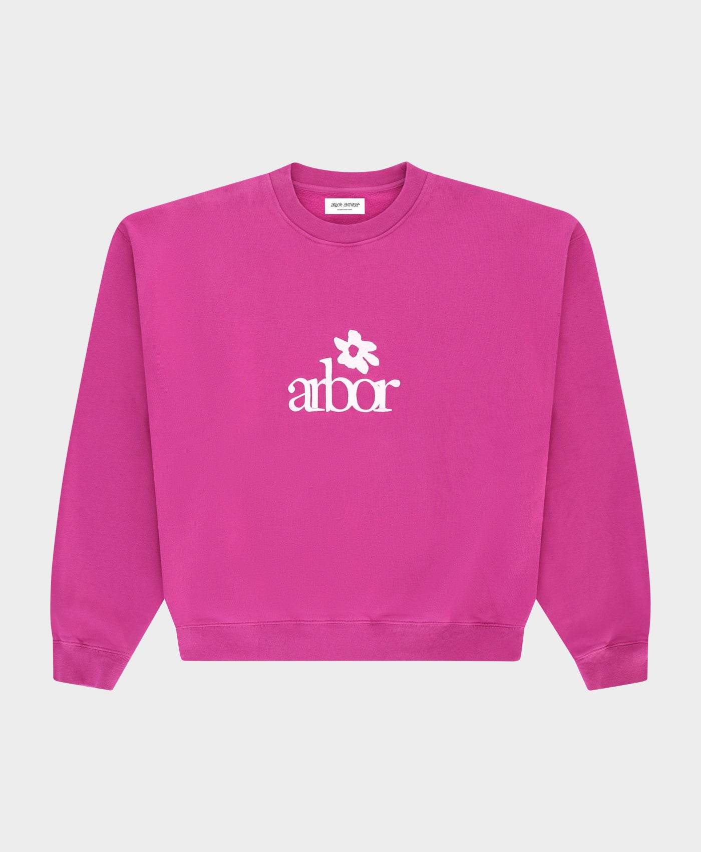 Arbor Flower Purple Crewneck