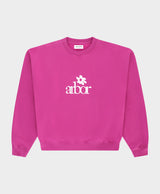 Arbor Flower Purple Crewneck