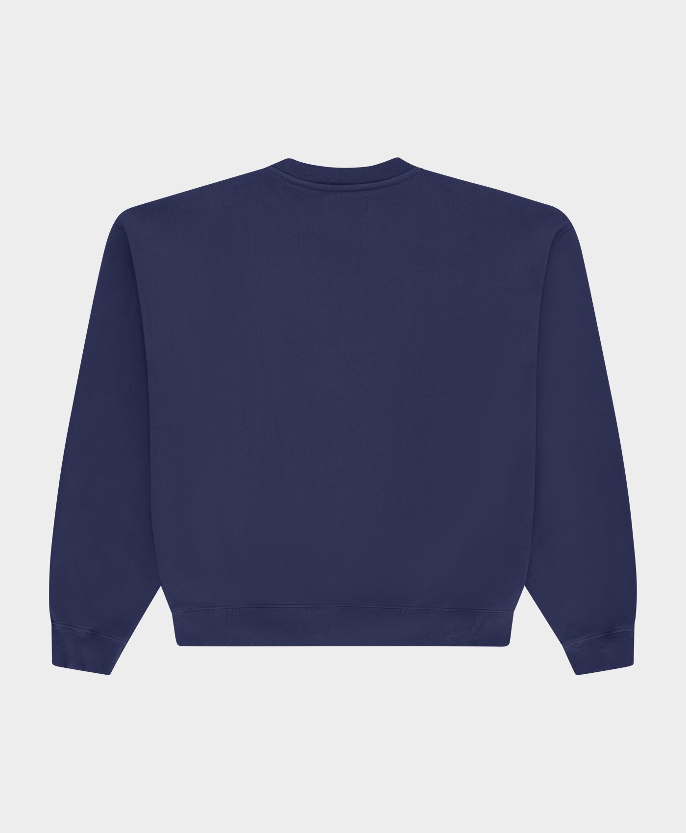 Big Flower Navy Crewneck