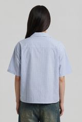 Boxy Blue Shirt