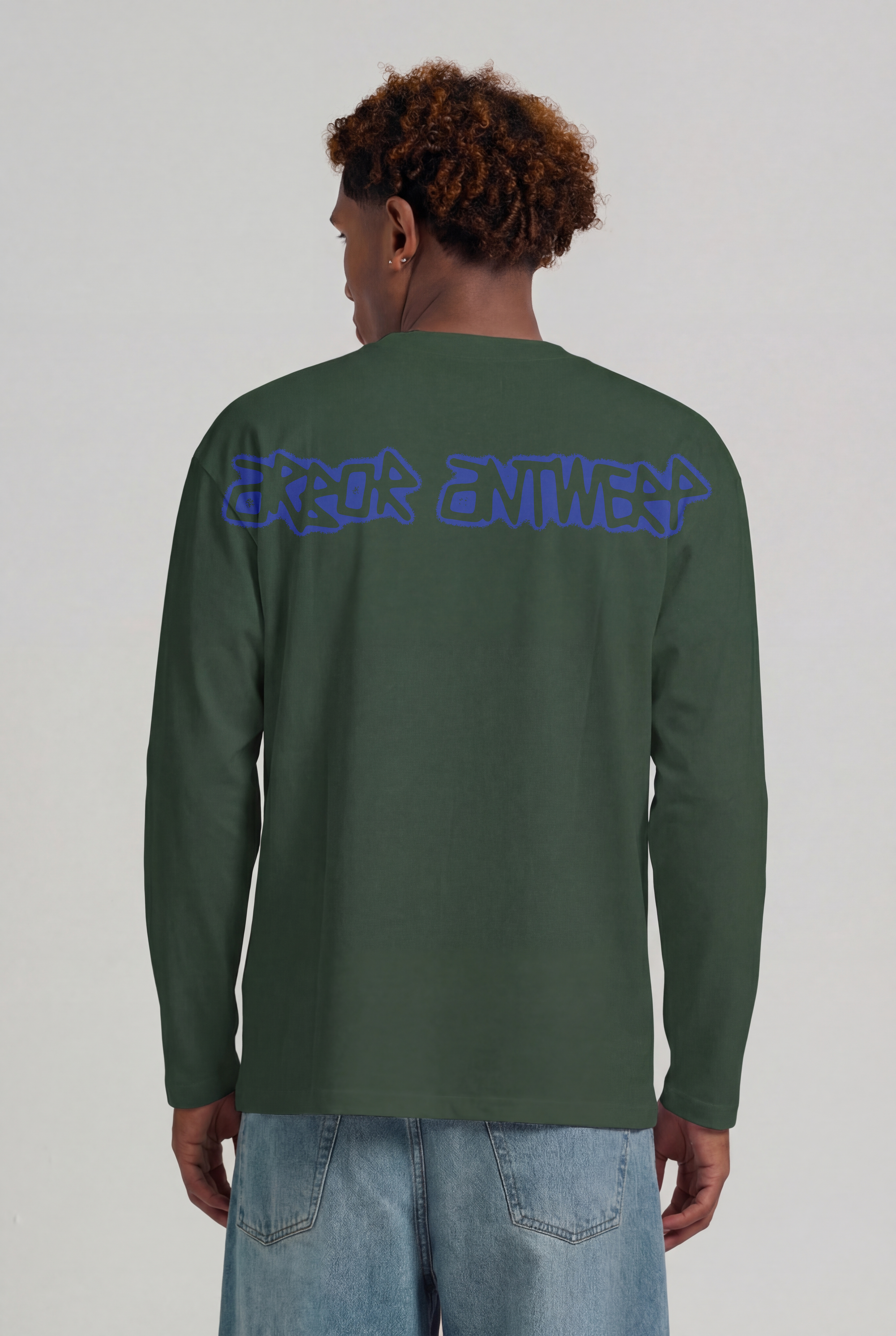 Spray Outline Longsleeve Green