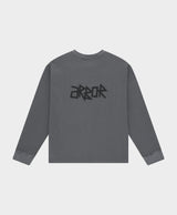 Halftone Waffle Crewneck Grey