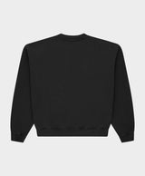 Mini Flower Black Crewneck
