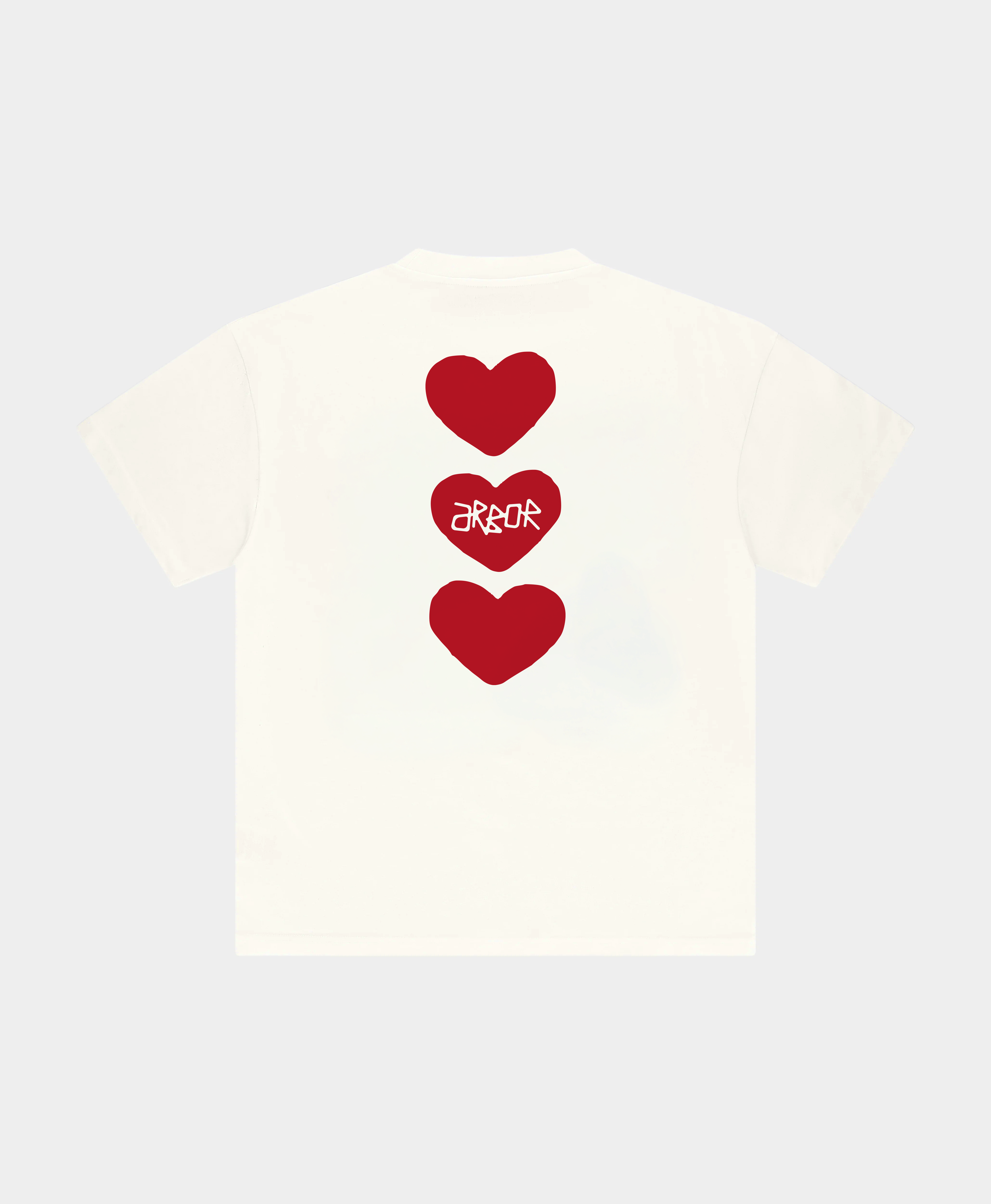 Red Triple Heart T-shirt
