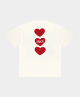 Red Triple Heart T-shirt